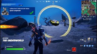 Fortnite  Collect Part 1 Mirrorscale Token Perseus Level Up Quests [upl. by Flowers]