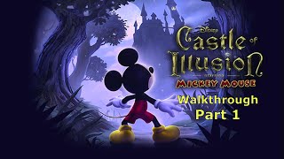 Castle of Illusion PC walkthrough Part 1 [upl. by Riggs390]