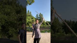 Kungfu china master 156Hướng dẫn múa gậy 霞光腊月kungfu wing chun [upl. by Pritchett]