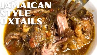 Jamaican Style Oxtails  Jamaican Oxtail Recipe  Oxtail Soup  Caribbean Oxtail Recipe [upl. by Anaitak]