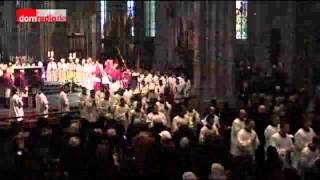 Priesterjubiläum Kardinal Meisners im Hohen Dom zu Köln 2012  Auszug [upl. by Trautman]