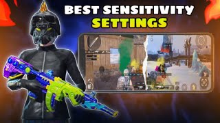 New Update 35🔥Best Sensitivity Code  Control Settings Pubg MobileBgmi Sensitivity 2024 [upl. by Eerrehs349]