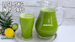 STRONGEST BELLY FAT BURNER DRINK LOSE 15KG  30LBS IN 2 WEEKS [upl. by Acira]