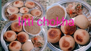 Delhi stylish litti chokhalitti chokha recipe litti chokha recipe [upl. by Yoshi]