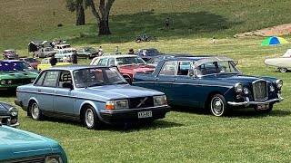 Bay To Birdwood 2024 We took the blue volvo Shown at start at end classiccars [upl. by Annehcu]