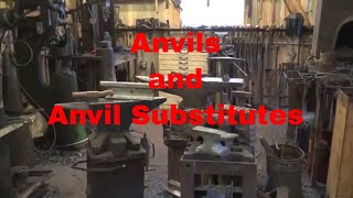 Blacksmithing anvils and anvil substitutes [upl. by Sherrard]