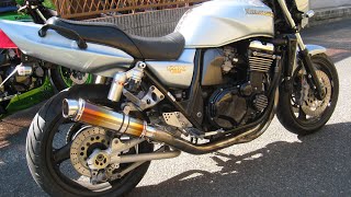 Kawasaki ZRX1100 Realize（リアライズ）マフラー排気音 [upl. by Evangelia]