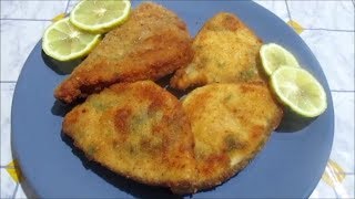 COTOLETTA DI PESCESPADA  ricetta maltese [upl. by Aisat]