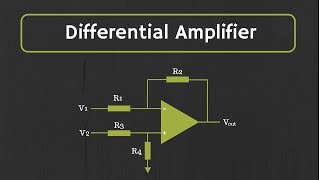 Operational Amplifier OpAmp as Differential Amplifier or OpAmp as subtractor With Examples [upl. by Bessy]