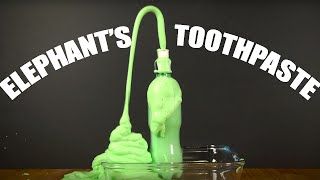 ELEPHANT’S TOOTHPASTE An impressive experiment you can try at home [upl. by Sahpec847]