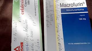 Infección urinaria  Macrofurin Nitrofurantoína y Cefalexina cuál sirvió [upl. by Nageem]