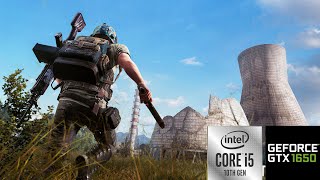 PUBG PC  BEST Settings Benchmark  i5 10300h amp GTX 1650 amp 8GB RAM  Lenovo Ideapad Gaming 3 [upl. by Neelloc]