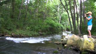 Fly Fishing the Ozarks Summer 2011 [upl. by Orlan]