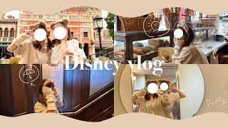 «Disney vlog»淡色ダッフィーコーデ🧸で雨でも楽しすぎた日☔️❣️ [upl. by Ynahteb529]