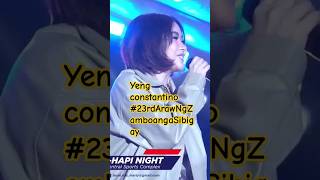 YENG CONSTANTINO 23rdArawNgZamboangaSibugay concert [upl. by Dottie]