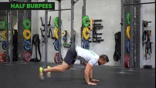 Half Burpees  CrossFit Invictus [upl. by Annoit]