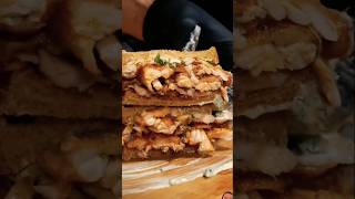 Crispy chicken sandwich recipe food recipe cooking chicken asmr mukbang keşfet foodie bbq [upl. by Ab600]