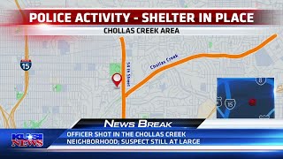 BREAKING San Diego Police Officer Wounded in Chollas CreekArea Shooting [upl. by Mayworm]