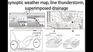 GRADE 12 GEOGRAPHY synoptic weather map line thunderstorm superimposed drainage THUNDEREDUC [upl. by Pruchno]