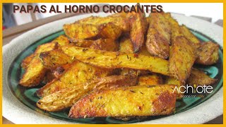 Prepara las PAPAS al horno mas CROCANTES o Crujientes  Las papas más DELICIOSAS [upl. by Hein]