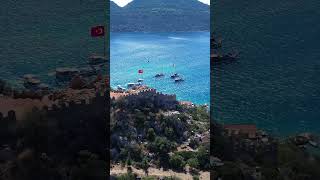 Kekova turkey antalya demre castle kastellorizo Kekova anatolian ancient travel türkiye [upl. by Amilah]