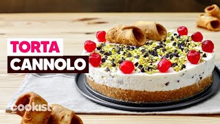 TORTA CANNOLO il dolce goloso da provare subito [upl. by Aliwt]