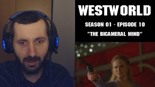 REACTION ► Westworld ► 1x10  The Bicameral Mind [upl. by Harilda]