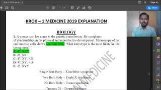 Krok 1 2019 Part  1 Anatomy Histology Biology [upl. by Neenaej]