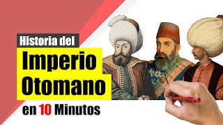 Historia del IMPERIO OTOMANO  Resumen  Origen auge y decadencia [upl. by Ybsorc]