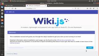 How To Deploy Wikijs on Ubuntu 1804 With Nginx web server [upl. by Aihseit453]