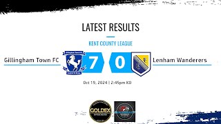 Gillingham Town FC 7 x 0 Lenham Wanderers FC [upl. by Ansaev773]