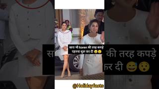 Sara Ali Khan in mini skirt Korean type outfit shortvideo saraalikhan [upl. by Lainad]