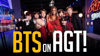 All BTS Performances on Americas Got Talent  Backstage Footage [upl. by Ogden]