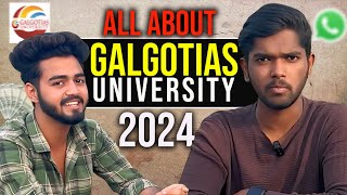 Real Talk Galgotias University Review by Current Students  Placements Internships College Life [upl. by Gardal]