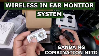 WIRELESS IN EAR MONITOR SYSTEM  LEKATO  EDX PRO [upl. by Llemaj44]