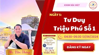 Ngày 5 Tư Duy Triệu Phú Số 1  Đọc Và Phân Tích Sách Bí Mật Tư Duy Triệu Phú [upl. by Trescott]