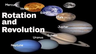 Rotation and Revolution of the 8 planets [upl. by Oicanata680]