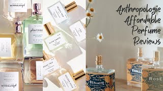 Affordable Perfume Review  Anthropologie Outremer Pharmacia amp Nostalgia incl wedding collection [upl. by Ahseenyt198]