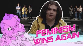 quotFeminists vs Mens Rightsquot ft Nazi Incel Bumblebee [upl. by Kimmie]