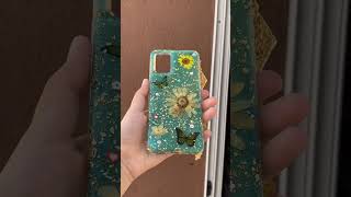 Resin phone cover 💚 music trending viralvideo explore views subscribe support [upl. by Araeit]