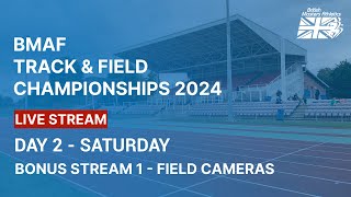 British Masters Athletics Track amp Field Championships 2024  Saturday  BONUS STREAM 1  Field [upl. by Annayk]