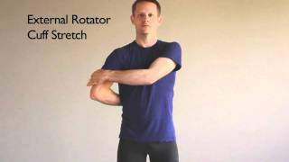 Rotator Cuff Stretch amp Strengthening  Active Isolated Stretching [upl. by Aniaj]