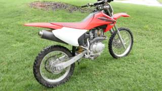 2007 Honda CRF150F Walk Around [upl. by Nnire]