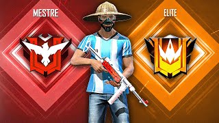 DO MESTRE AO ELITE TOP GLOBAL DE ABATES NO RUSHADÃO FREE FIRE MOBILE [upl. by Launcelot]