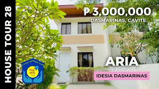 House Tour 25  Affordable 2BR House for Sale Dasmarinas Cavite  Aria Model  Idesia Dasmarinas [upl. by Aihsyn]