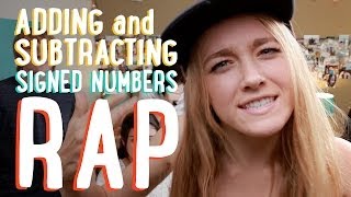 BONUS Math Rap  Adding and Subtracting Signed Numbers  PBSMathClub [upl. by Suivatal24]