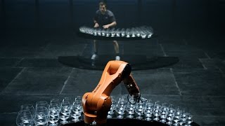 The Revenge Timo Boll vs KUKA Robot [upl. by Akirat]