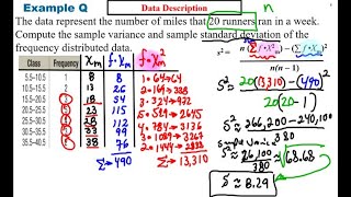 Mr Qs Grouped Data Variance amp Standard Deviation [upl. by Ttenneb716]