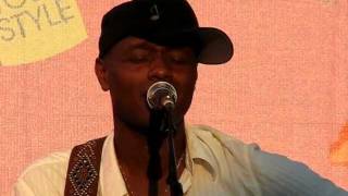 Javier Colon covers Coldplays Fix You at Deer Park NY on July 9 2011 [upl. by Eldwun]