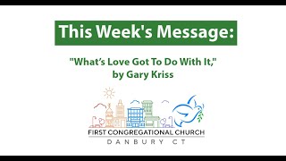 quotWhats Love Got To Do With Itquot by Gary Kriss [upl. by Jephthah]